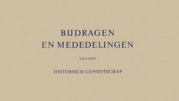 Bijdragen en Mededelingen van het Historisch Genootschap