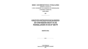 Contributions to National History and Archaeology – ‘Bijdragen voor Vaderlandsche Geschiedenis en Oudheidkunde’