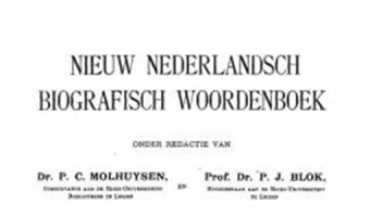 New Dutch Biographical Dictionary