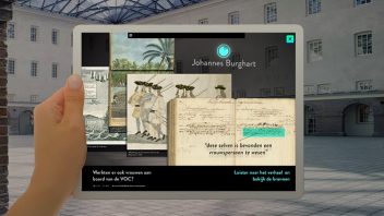 Experience the scope of Dutch East India Company data sets in augmented reality