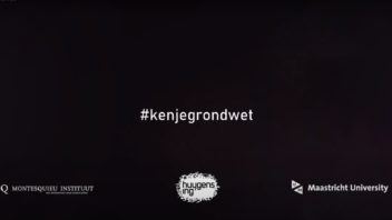 New online interview series #kenjegrondwet