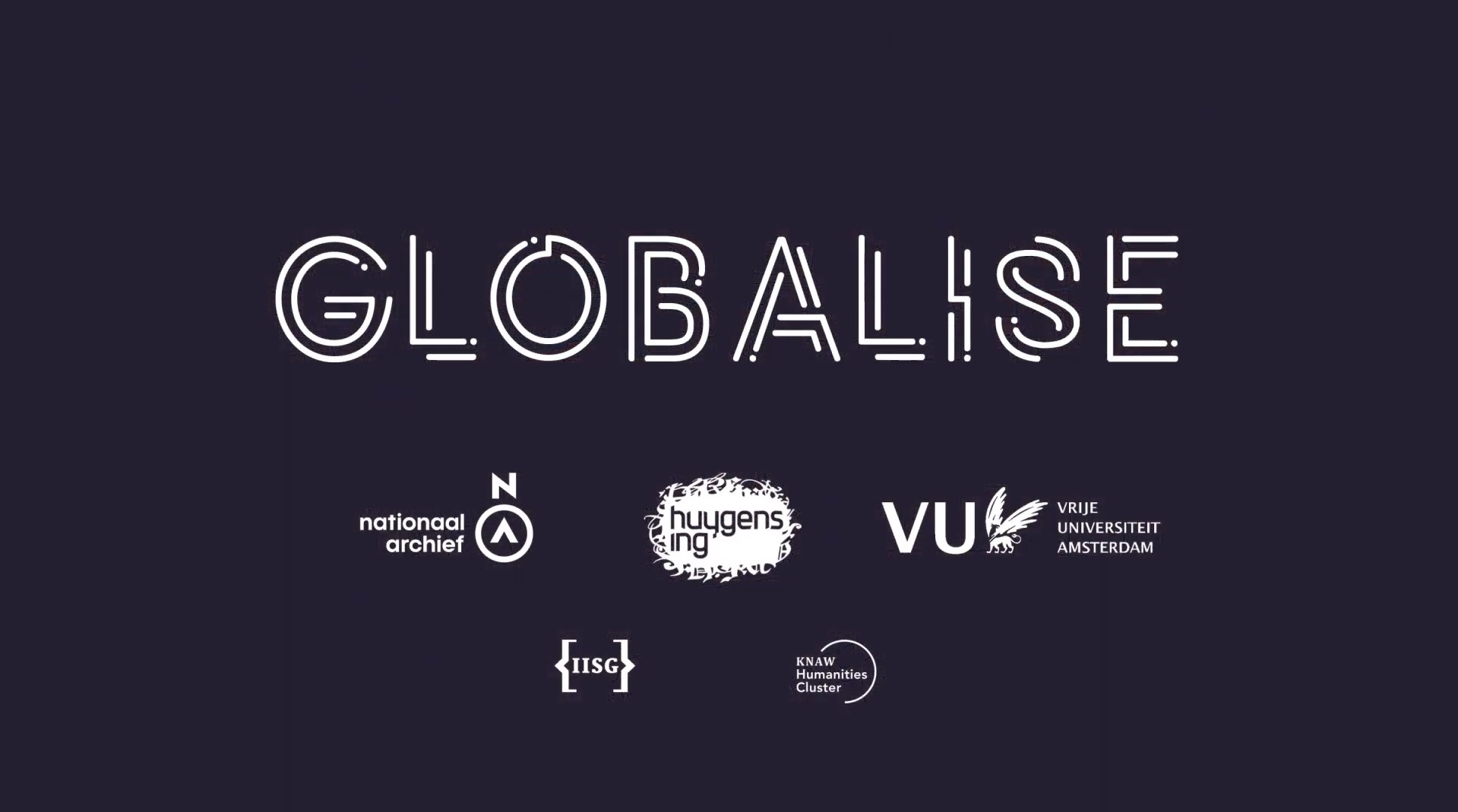 GLOBALISE met logos partners