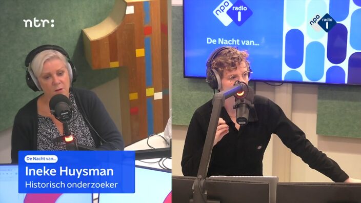 Ineke Huysman van het Huygens Instituut vertelt over vroegmoderne brieven in De Nacht Van... op Radio 1 