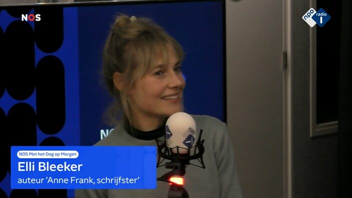 Elli Bleeker bij Met het oog op morgen op radio 1
