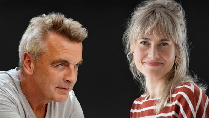 Portret van Peter de Bruijn en Elli Bleeker van het Huygens Instituut.